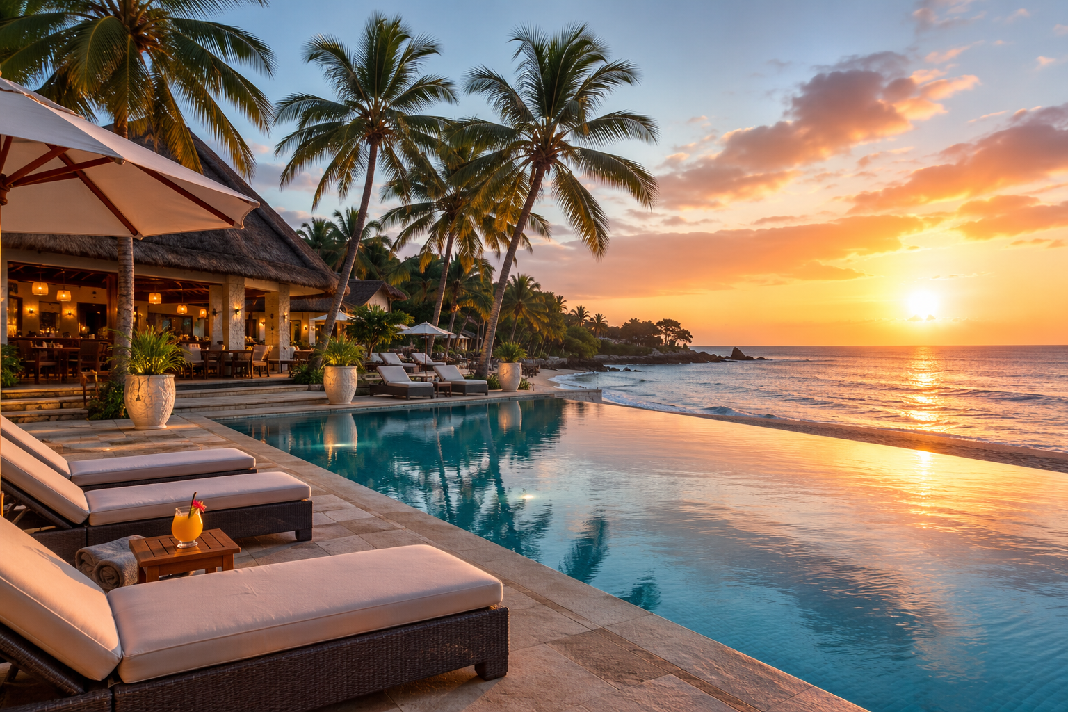 Luxury resort experience